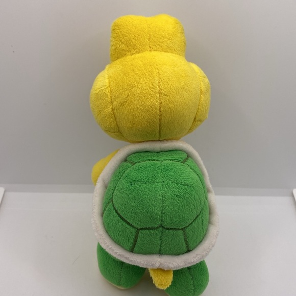 Super Mario Bros Plush Doll Koopa 7.5” Green Shell Stuffed Animal Toy - Picture 4 of 9